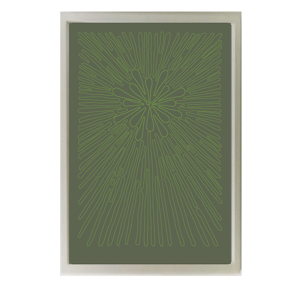 Pomología Vertical Extendido Línea - Verde 2