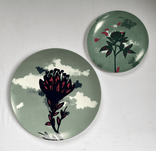 Cloud Forest Plate 9 - Set of 3 sizes