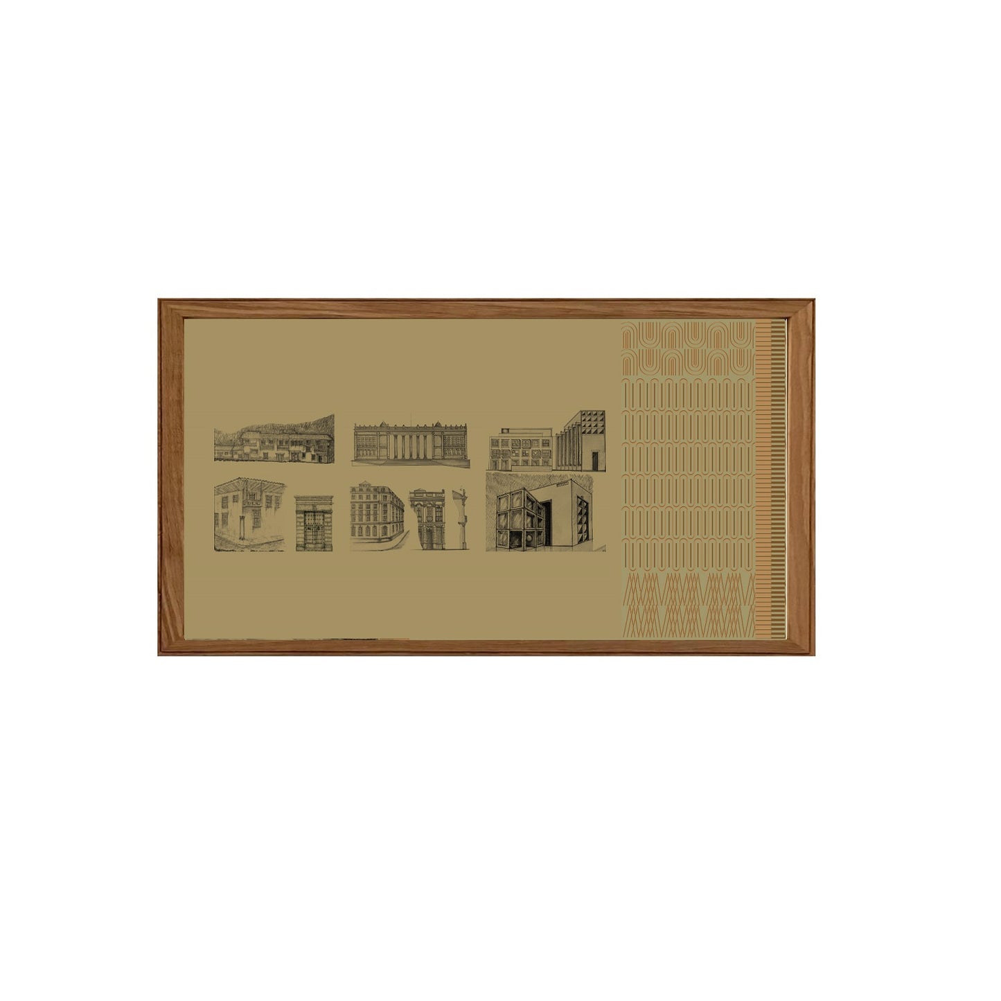 FINE ART ETFL - SERIE: DIBUJOS DE ARQUITECTURA 2