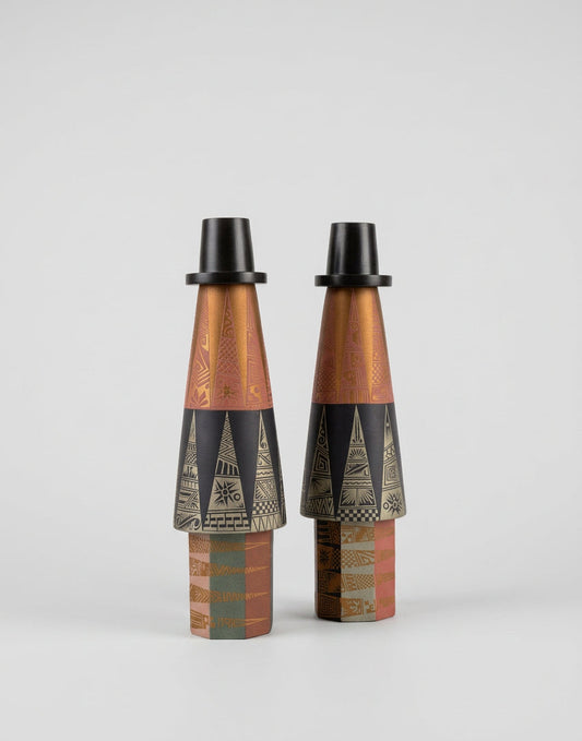 Galley Candlesticks x 2