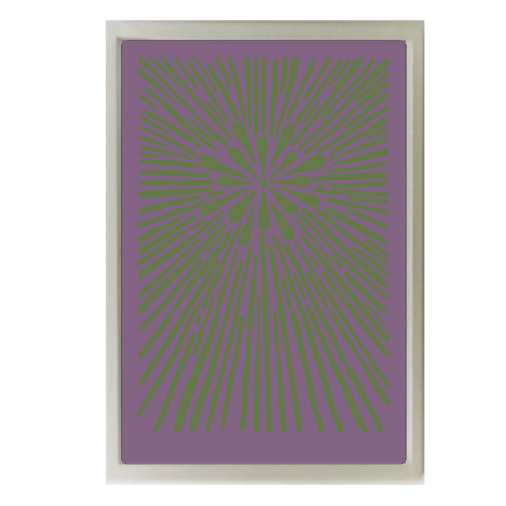 Vertical Plano Pomology - Lavender/Green