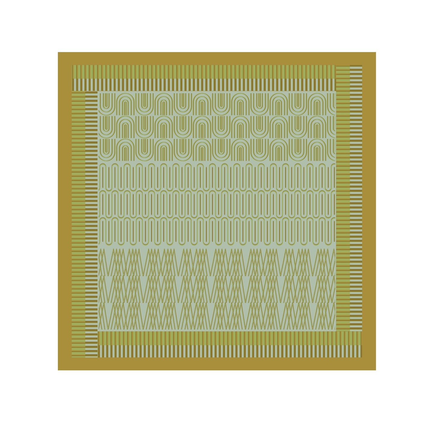 ETFL Napkins GEOMETRY THE LINE IN TRIPTYCH