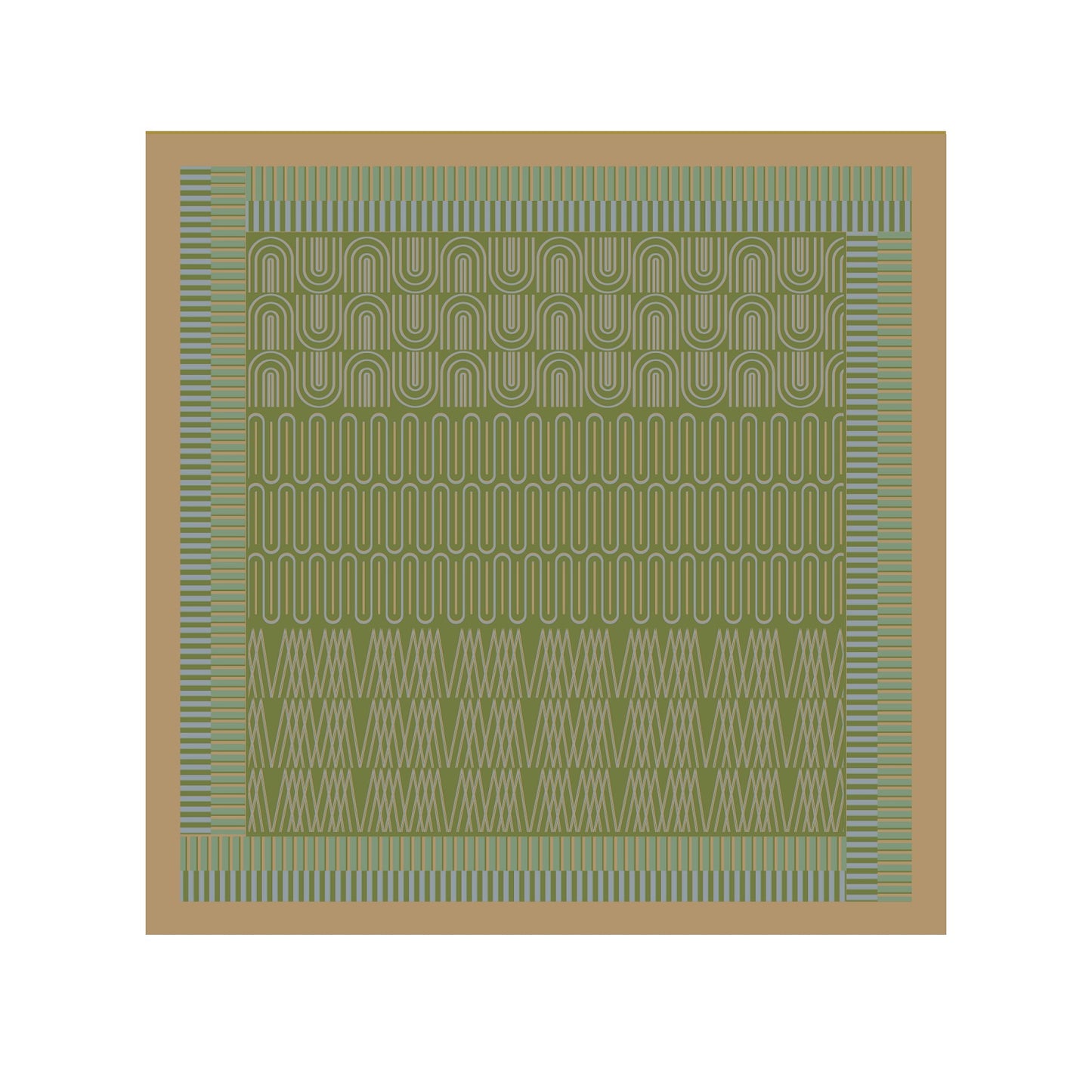 ETFL Napkins GEOMETRY THE LINE IN TRIPTYCH