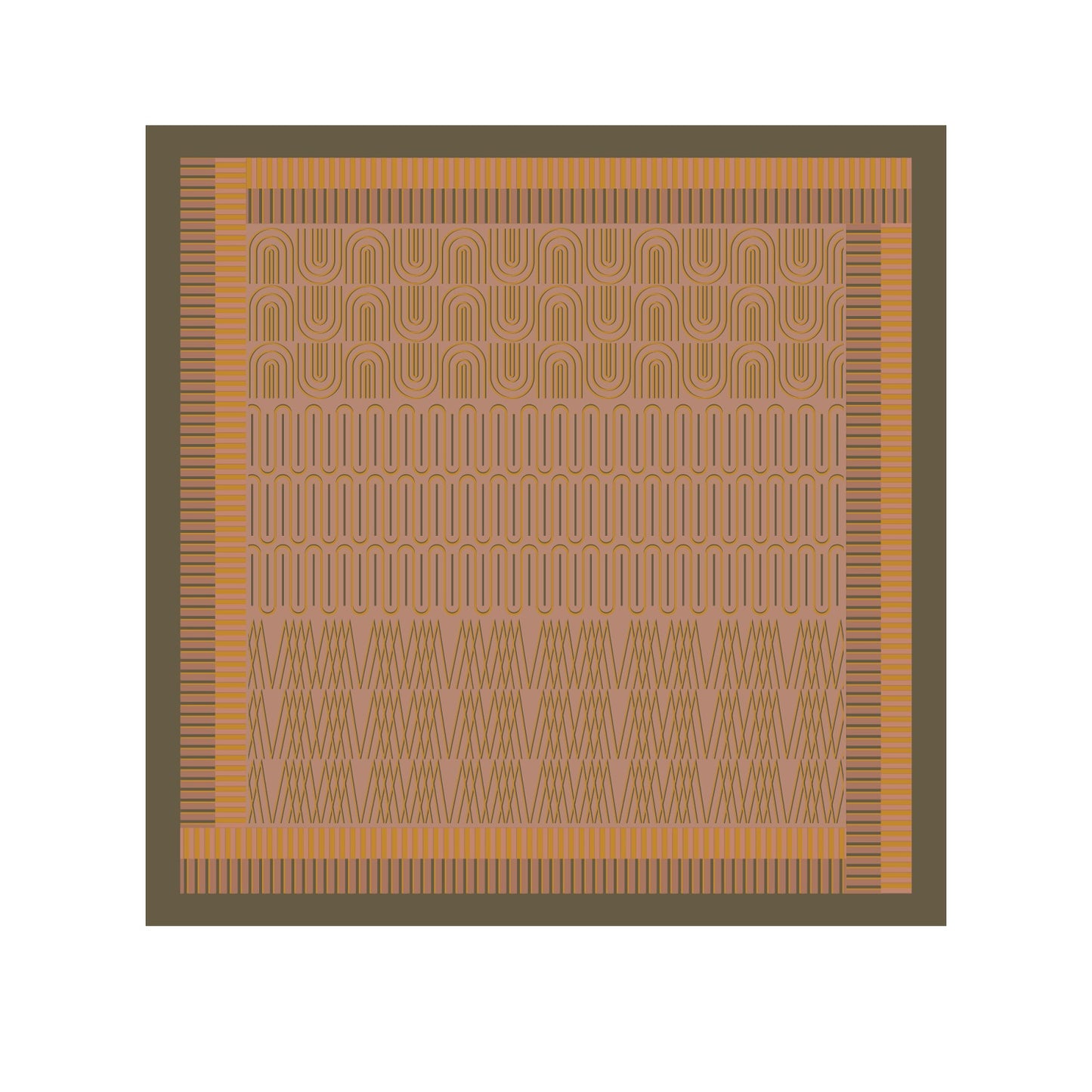 ETFL Napkins GEOMETRY THE LINE IN TRIPTYCH