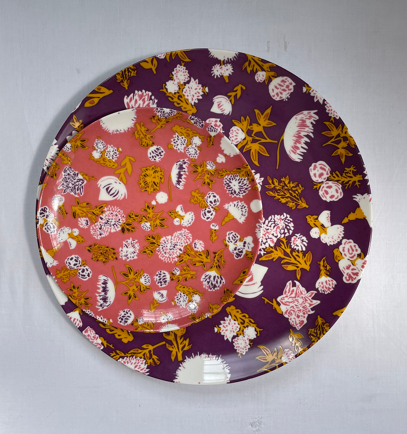 Cloud Forest Plate 6 - Set of 3 sizes