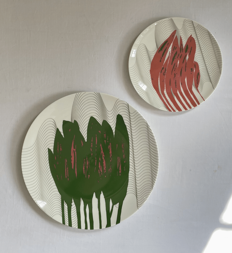 Cloud Forest Plate 13 - Set of 3 sizes