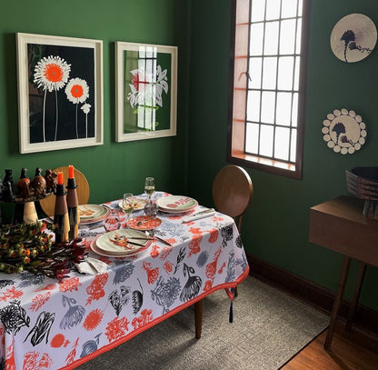 Mantel BDN Flores 6 - OCHOINFINITO